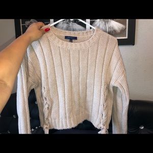 Knitted mauve long sleeve top 😍😍😍